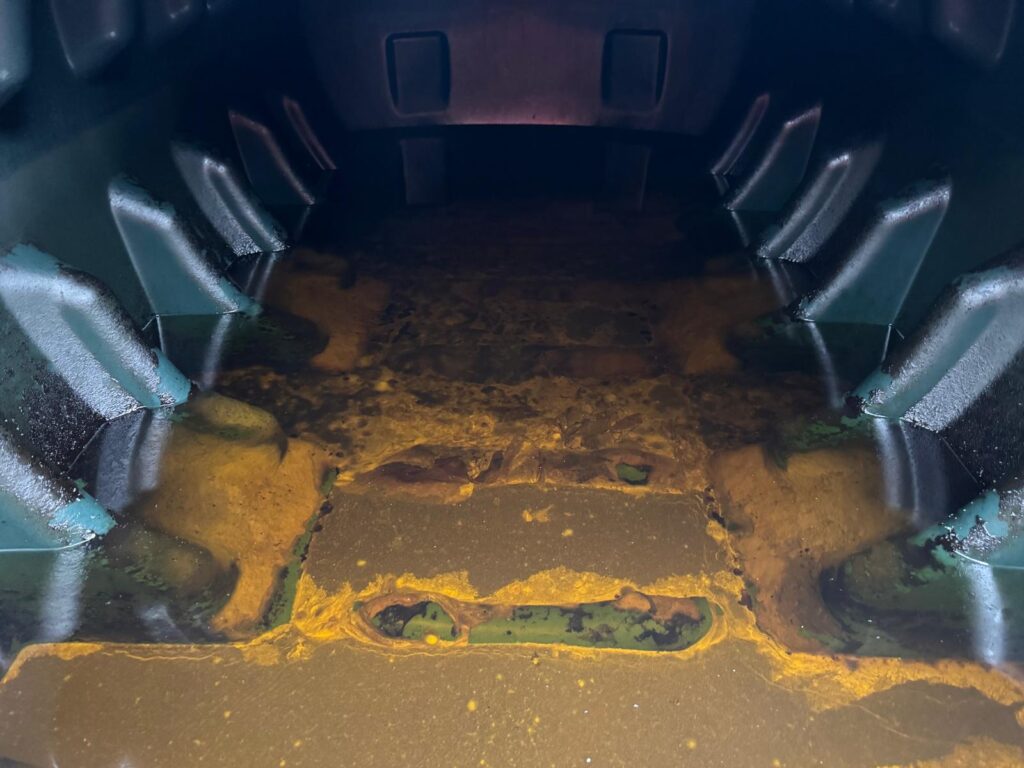 contaminated heating oil tank